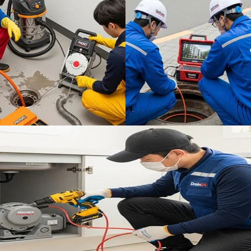 증산동 오수관 배관 막힘 역류 해결