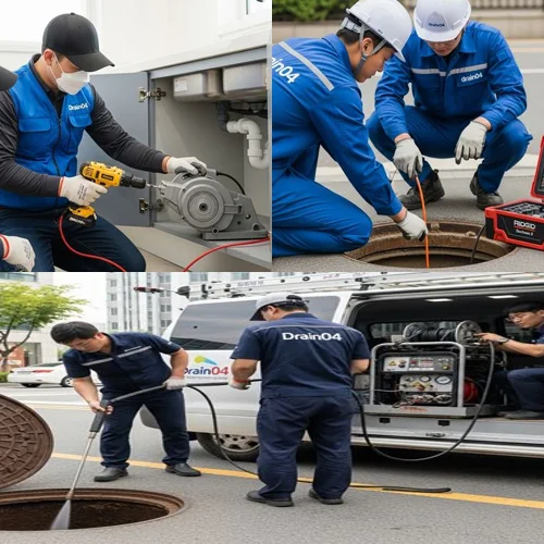증산동 오수관 배관 막힘 역류 해결
