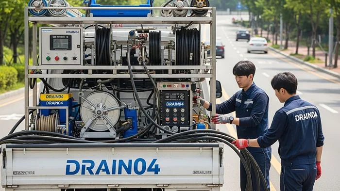 대조동 오수관 배관 막힘 시장통