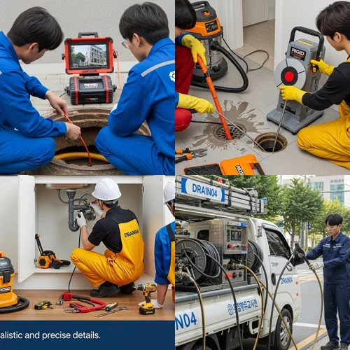 갈현동 하수구 뚫음 뚫어 식당 배관