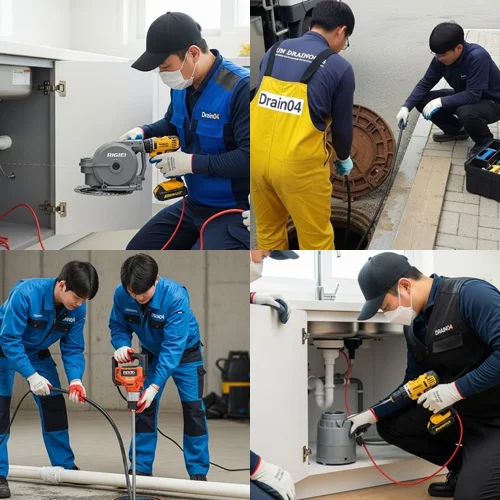 수색동 하수구 뚫음 뚫어 아파트 배관