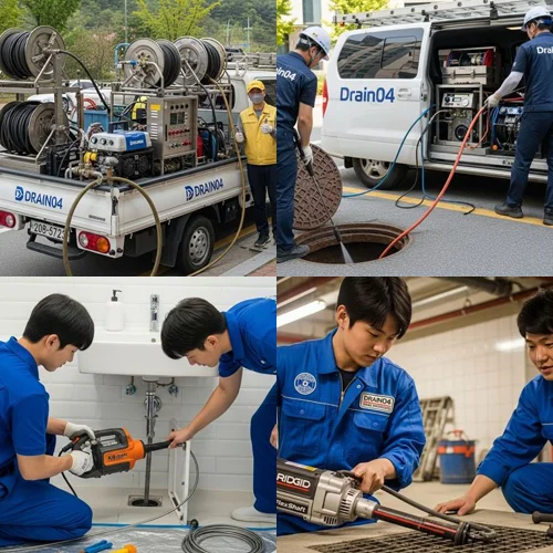 구산동 오수관 배관 막힘 주택 배관