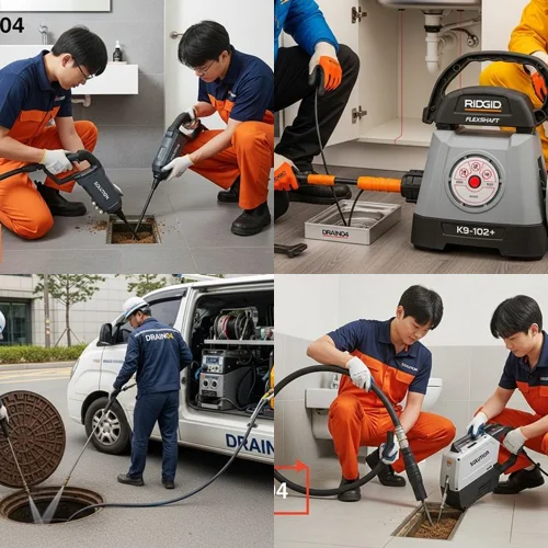 구산동 오수관 배관 막힘 주택 배관