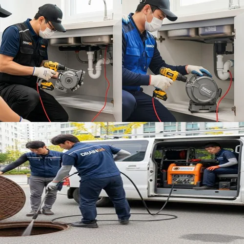 수색동 하수구 배관 막혔을때 역류