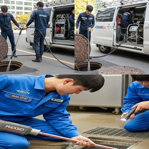 수색동 하수구 배관 막혔을때 역류