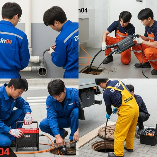 수색동 하수구 배관 막혔을때 역류