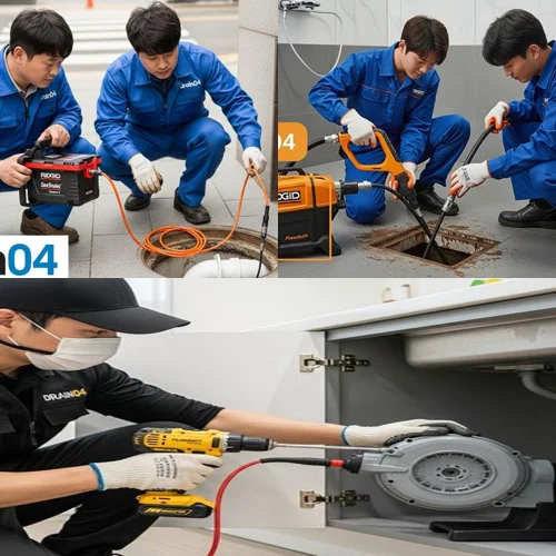 수색동 하수구 배관 막혔을때 역류