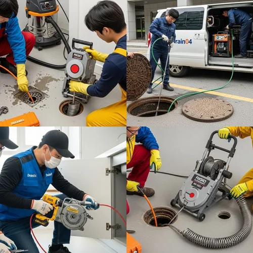 갈현동 변기막힘 술집 화장실