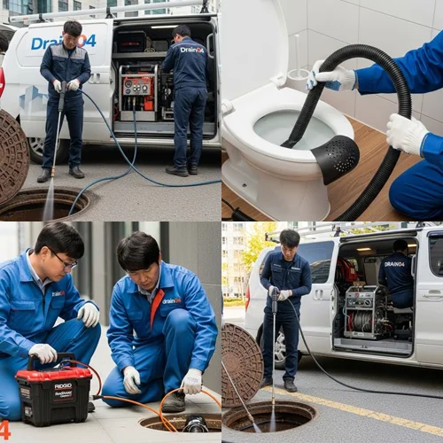 갈현동 변기막힘 술집 화장실