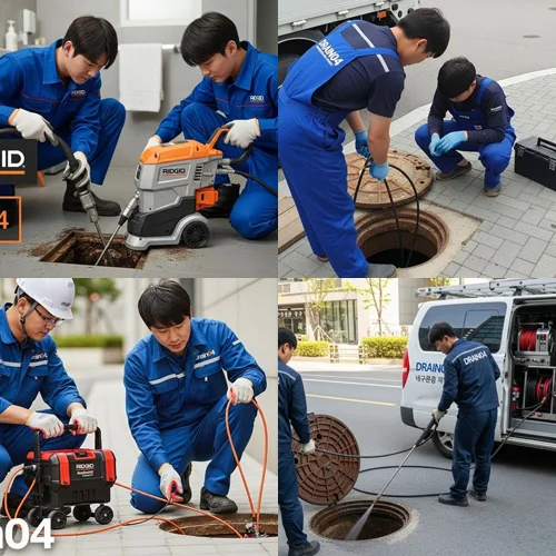 진관동 하수구 뚫음 뚫어 신축 상가