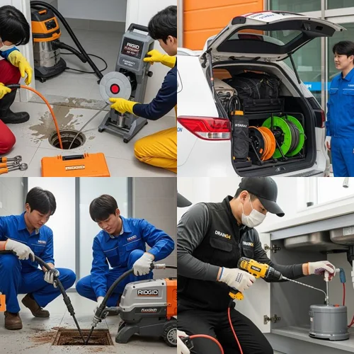 진관동 하수구 뚫음 뚫어 신축 상가