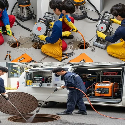 진관동 하수구 뚫음 뚫어 신축 상가