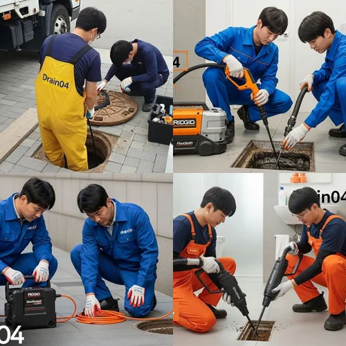 대조동 싱크대막힘 음식물 꽉