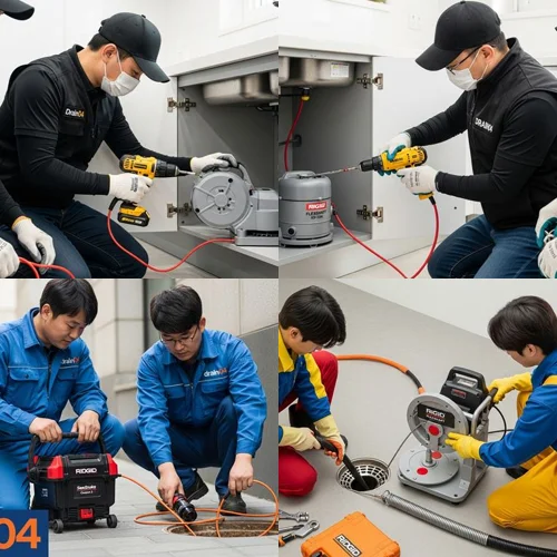 대조동 싱크대막힘 음식물 꽉