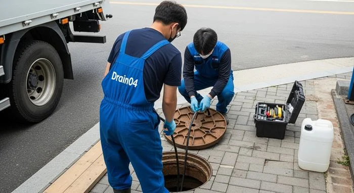신사동 하수구 뚫음 구옥수리