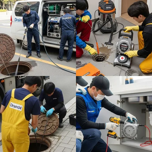 불광동 하수구 뚫음 식당가배관