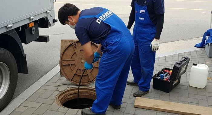 진관동 하수구막힘 구파발상가