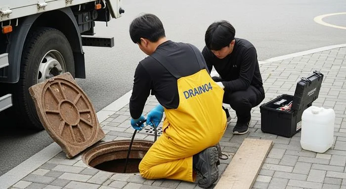 진관동 하수구막힘 구파발상가